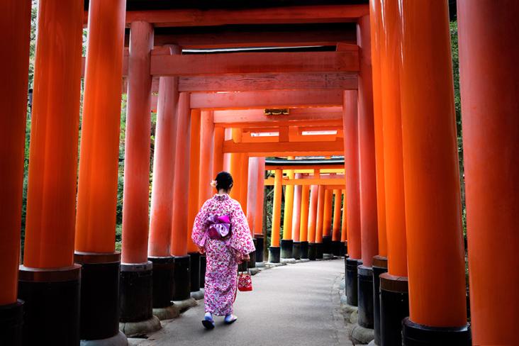 Keep an eye out for the enigmatic geishas who wander the streets