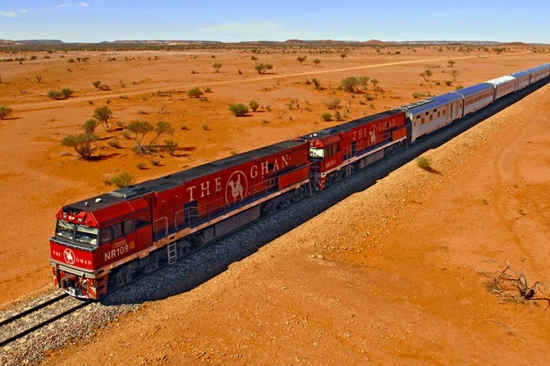 Travel the length of Australia on the luxury Ghan train | Travel Nation