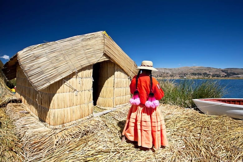 Discover the Uros people and their floating reed islands on Lake Titicaca