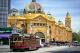 Take the tram from Melbourne's iconic Flinders Street station 
