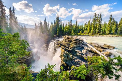 Visit Athabasca Falls in Canada | Travel Nation
