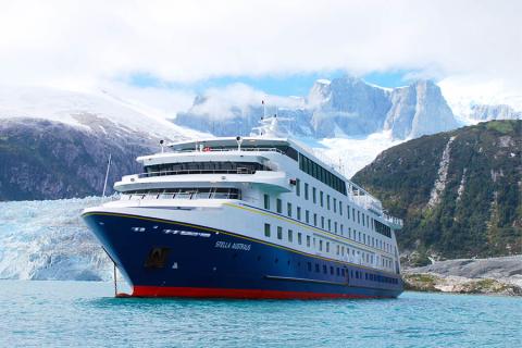 Explore the Chilean fjords on the Stella Australis Cruise | Photo credit: Australis Cruise 