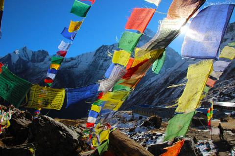 Prayer flags at Annapurna Base Camp, Nepal | Travel Nation