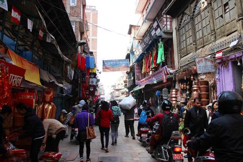 Colourful street scenes in Thamel, Kathmandu | Travel Nation