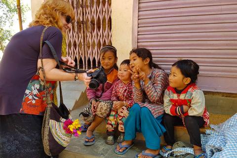 Friendly kids on camera in Nepal | Travel Nation