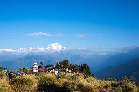 We felt we should go for at least one mountain walk while in Nepal