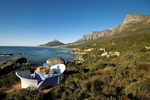 The Twelve Apostles is situated right on the rocks with beautiful sea views