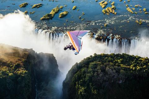 Get a bird's eye view of Victoria Falls - “the smoke that thunders”