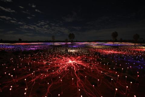 Uluru Field of Light, NT