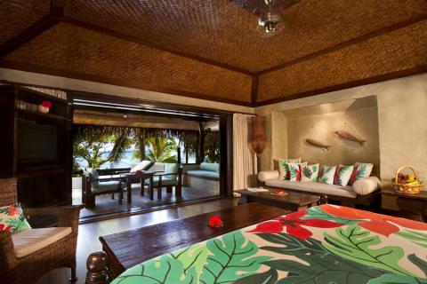 Stay at the incredible Pacific Resort Aitutaki