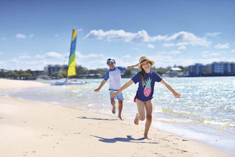 Enjoy a relaxing beach break on the Sunshine Coast | photo credit: Tourism & Events Queensland