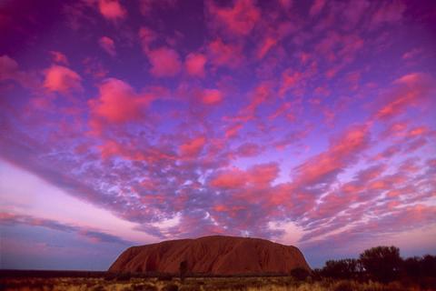 Uluru at sunset, Northern Territory Australia