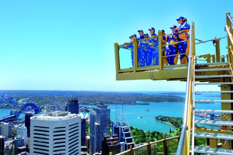 Get a bird's eye view from the Sydney Skywalk | photo credit: Tourism NSW