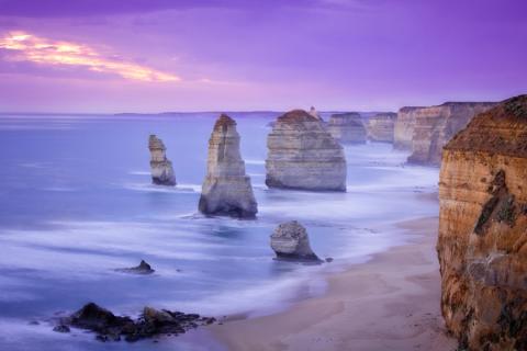The Twelve Apostles are a big highlight along the Great Ocean Road