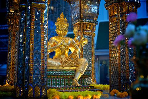 The Erawan Shrine, Bangkok, Thailand