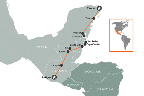 Under the Mayan Sun: 3 weeks backpacking Cancun to Guatemala