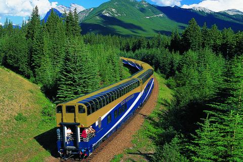 The Rocky Mountaineer train is one of the top railway journeys in the world and for good reason