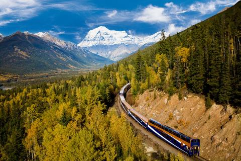 Enjoy travelling in comfort through the spectacular mountain scenery