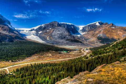Yet more jaw-dropping scenery in the Icefields Parkway