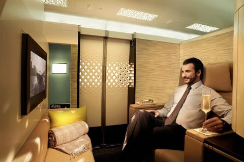 Etihad Airways | First Class cabin