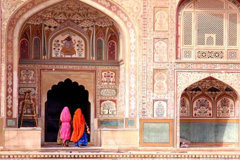 The ‘pink city’ as it is known, is Rajasthan’s state capital 