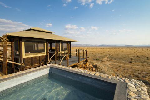 Relax in your own plunge pool