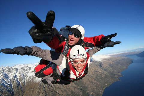 Make sure you say hello from Darren at NZONE Skydive!