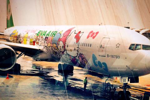 EVA Air | Hello Kitty aircraft