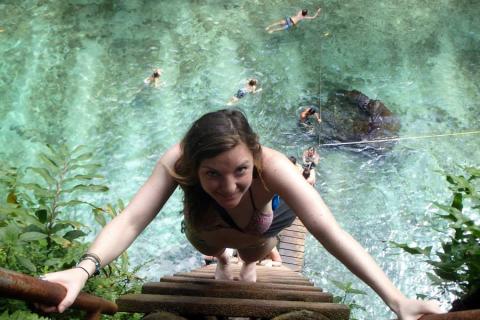 Tu Sua ocean trench is probably Samoa's most well-known tourist attraction