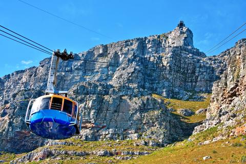 Cable car, Table Mountain, Cape Town, South Africa