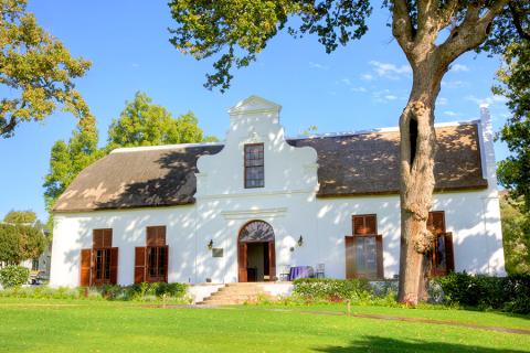 The winelands promise cape architecture , gourmet food and world-class wines