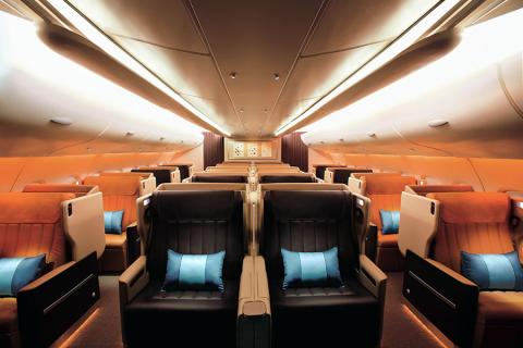 Singapore Airlines’ Business Class seat is the widest seat to be found on any aircraft or airline