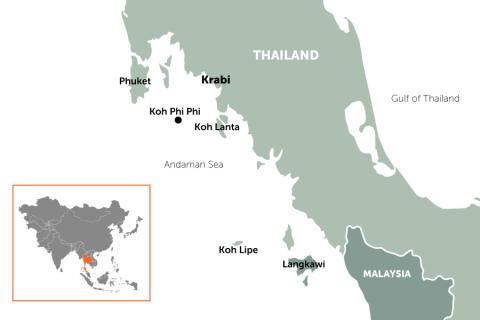 Krabi: a luxury Thai beach break away from the crowds | map