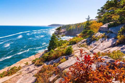Acadia is the only national park in New England