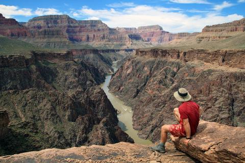 The hiking trails in the Grand Canyon National Park really are unrivalled