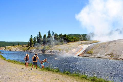 Spring is a great time to visit Yellowstone National Park