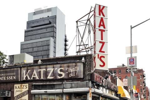 Katz diner, East Village, New York