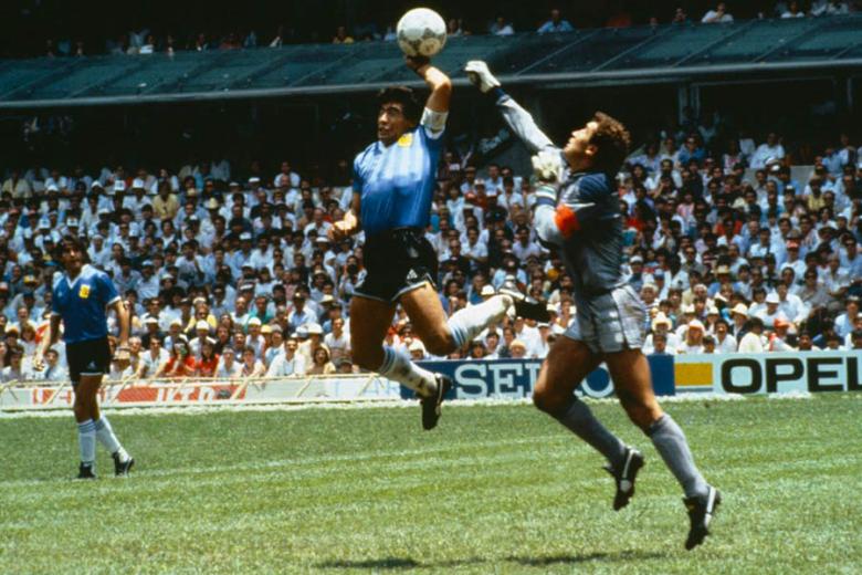 Maradona's 'Hand of God' in the World Cup 1986 | Travel Nation