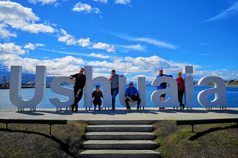 Jim and his travel companions exploring Ushuaia | Travel Nation