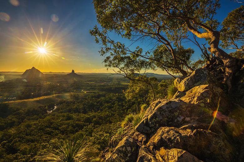 Get amazing views over Australia's Glasshouse Mountains | Travel Nation