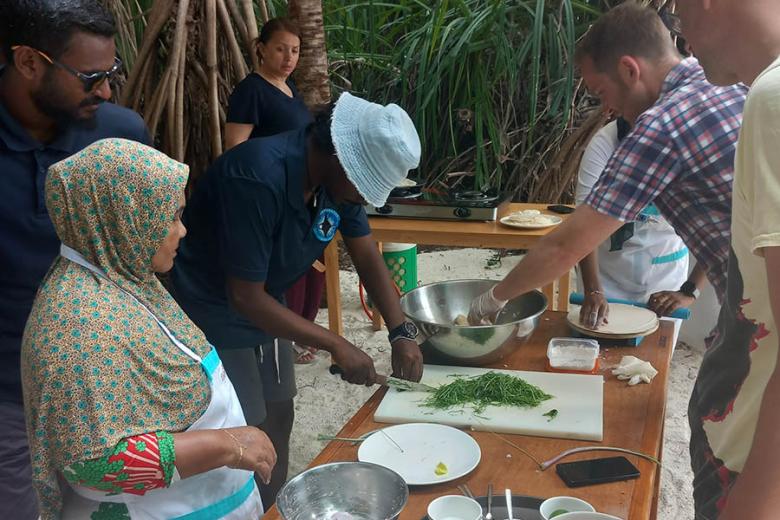 Local cooking class in the Maldives | Travel Nation