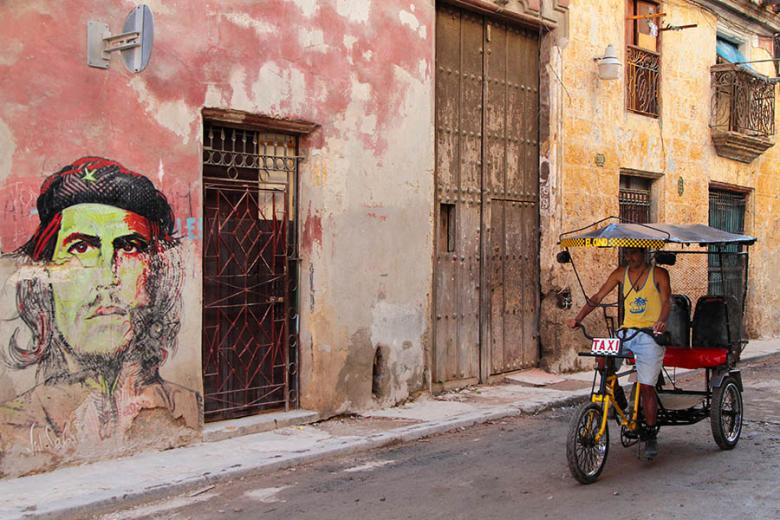 Take a ride on a rickshaw through the streets of Old Havana | Credit: shutterstock.com
