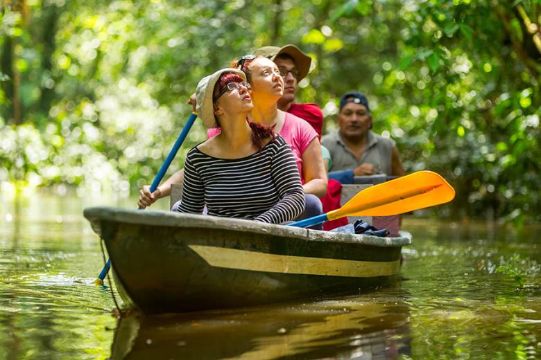 Paddle along the Napo River in the Amazon jungle | Travel Nation