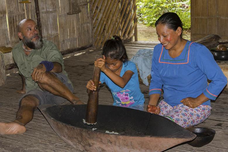 Learn to cook with the locals in the Amazon | Credit: Sacha Lodge
