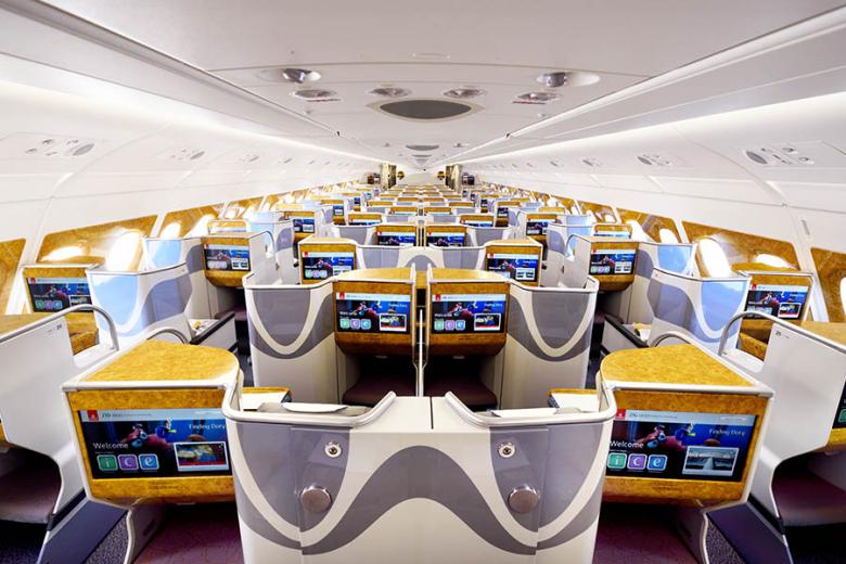 Experience Emirates business class flights on an A380 | Travel Nation