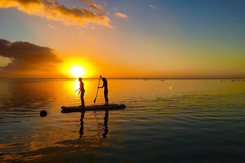 Go paddleboarding at sunset in French Polynesia | Travel Nation