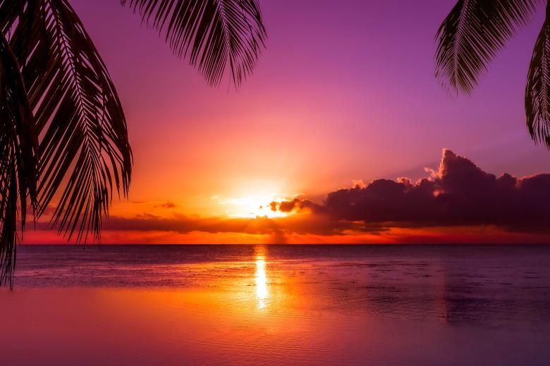 See incredible sunsets over the lagoons of French Polynesia | Travel Nation