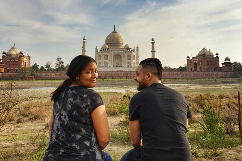 See the Taj Mahal from the peaceful Moonlight Gardens | Travel Nation