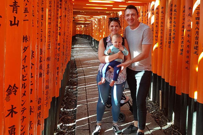 The Bull family exploring Kyoto together | Travel Nation