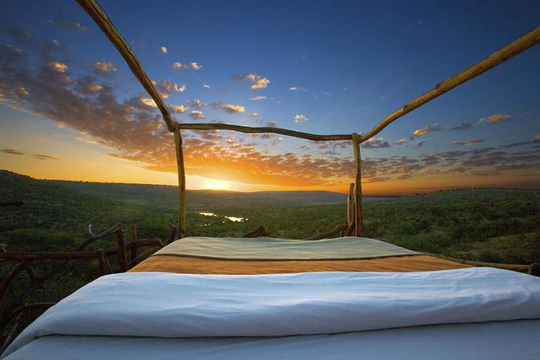 Sleep on an unforgettable star bed at Loisaba Star Beds | Photo credit: Elewana Afrika Ltd